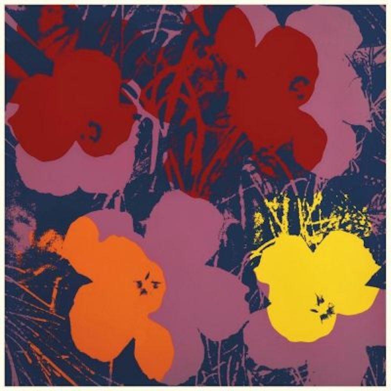 Flowers III, After Andy Warhol - Print by (after) Andy Warhol