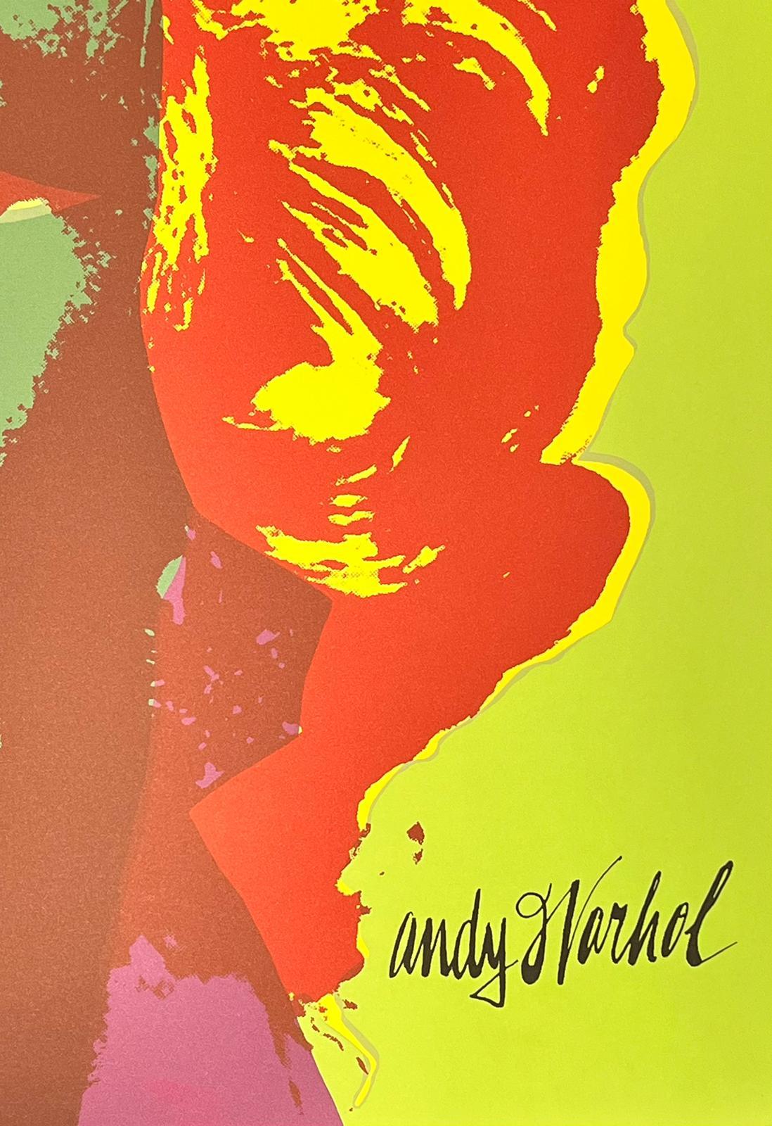 Marilyn Monroe after Warhol Numbered Color Lithograph Publishers Stamped - Abstract Print by (after) Andy Warhol