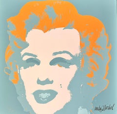 Marilyn Monroe, farbige Lithographie CMOA, gestempeltes großes Werk