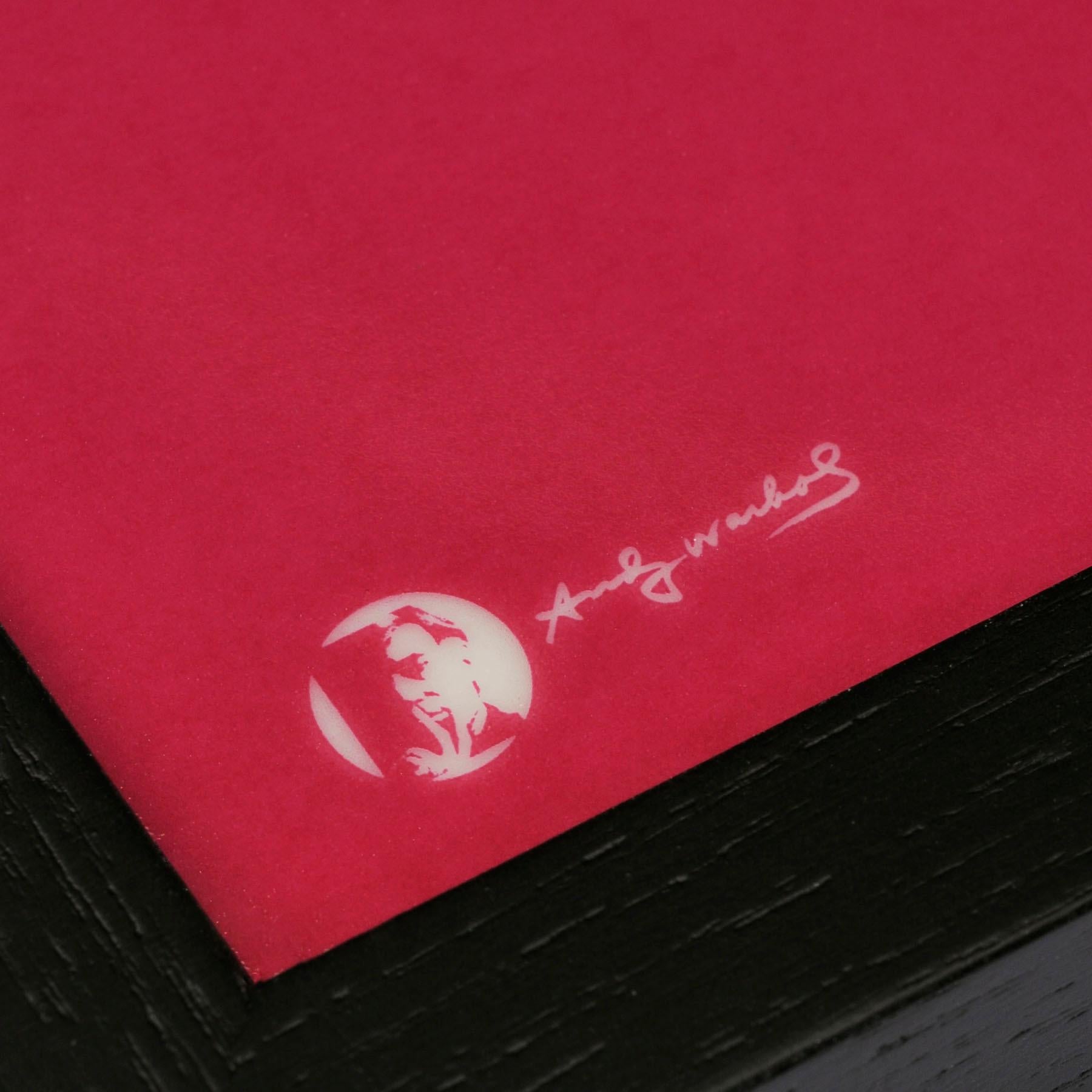 Purple-Red Marilyn de Andy Warhol, Pop Art, Firmado por el patrimonio del artista en venta 4