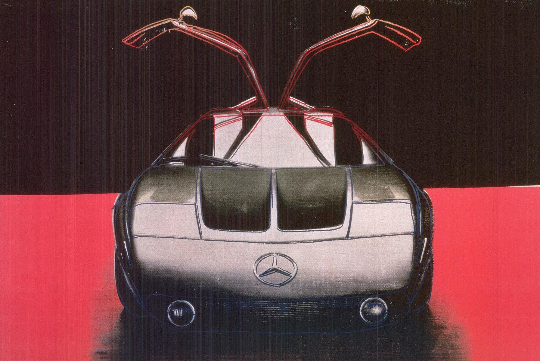 Mercedes Benz Typ C 111 Versuchwagen - Print di (after) Andy Warhol