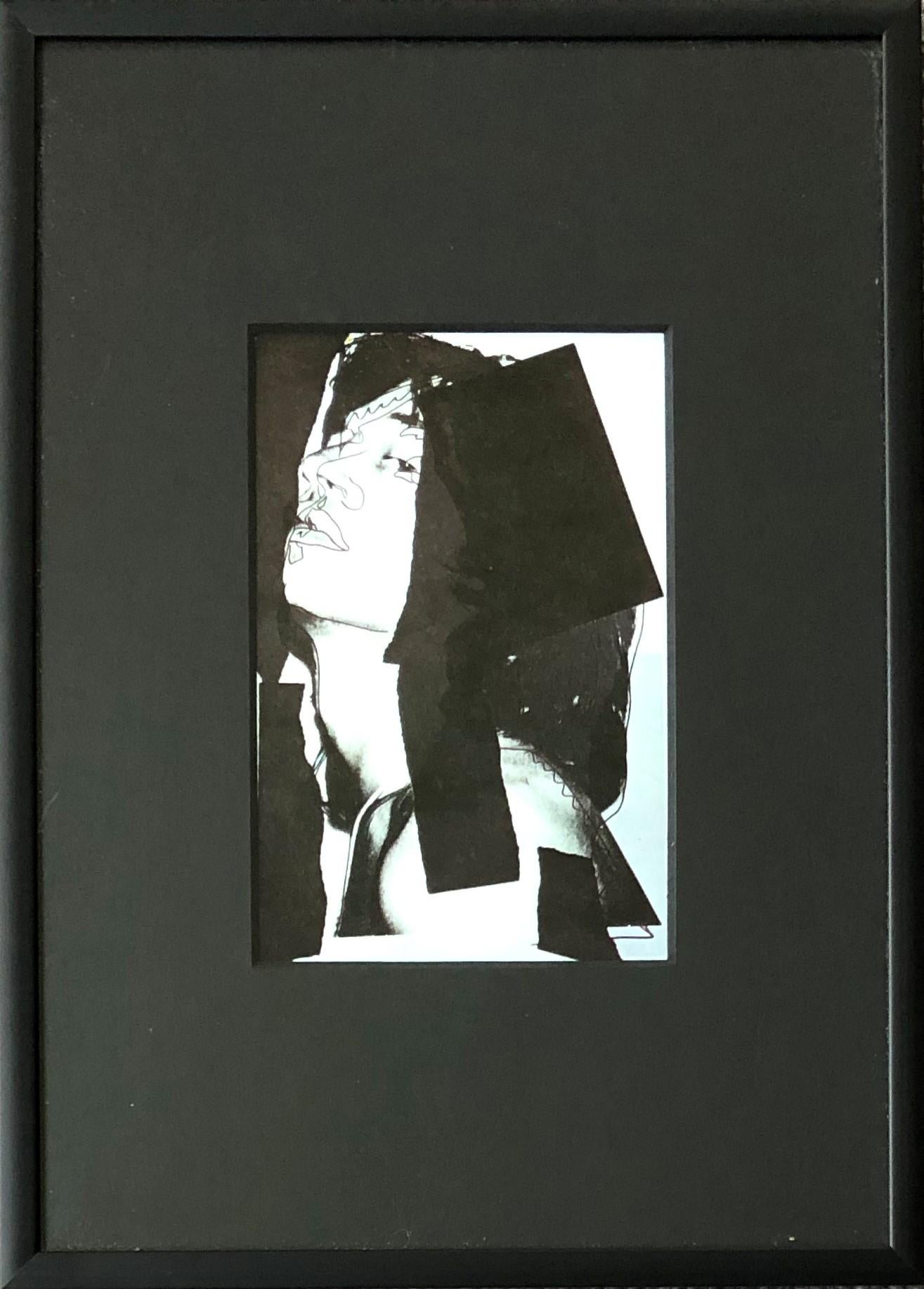 Mick Jagger X - Andy Warhol, Announcement card, Rolling Stones, Musician, Pop - Print by (after) Andy Warhol