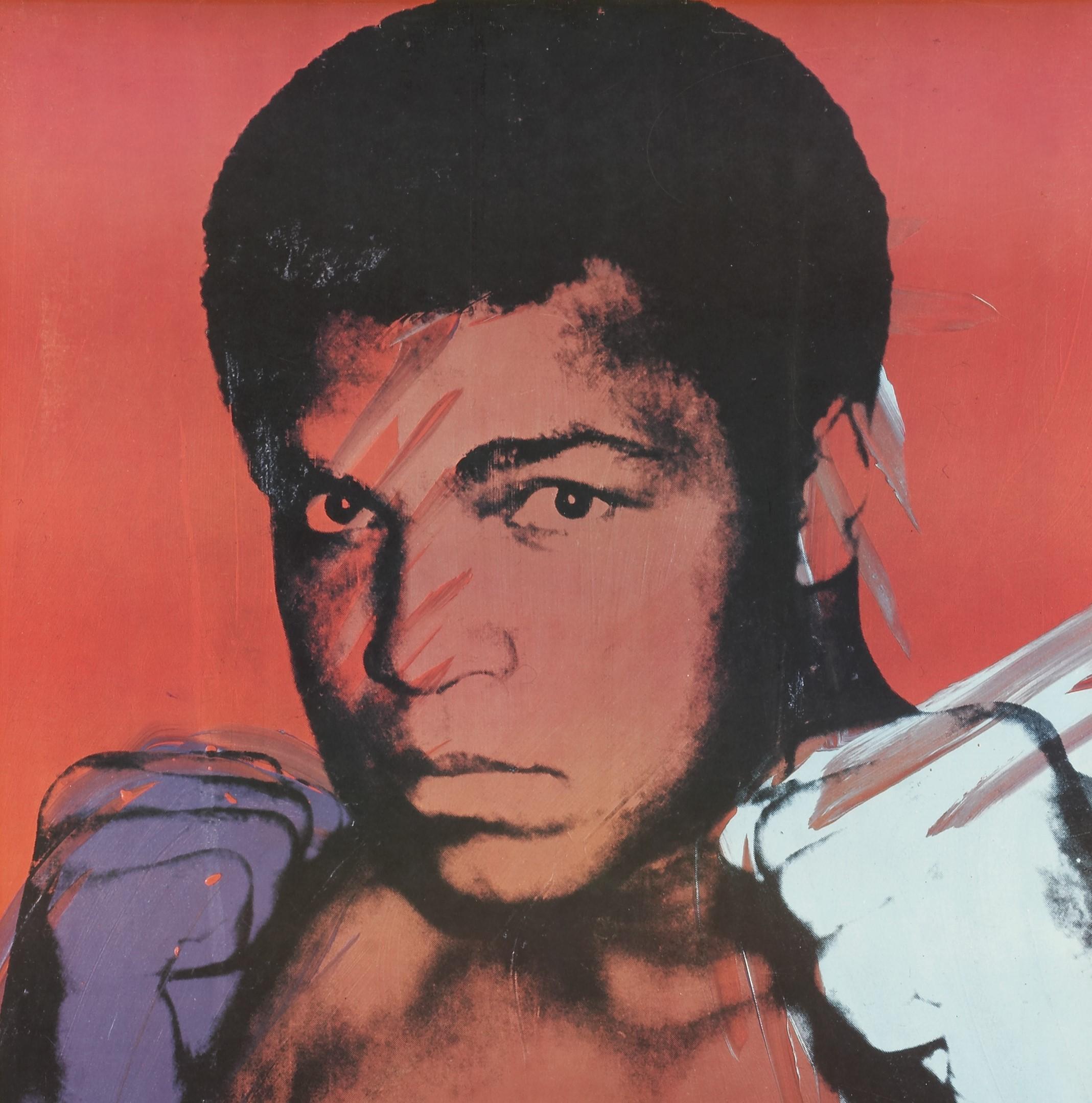 'Muhammad Ali' - Exhibition Poster - Pop Art Print by (after) Andy Warhol