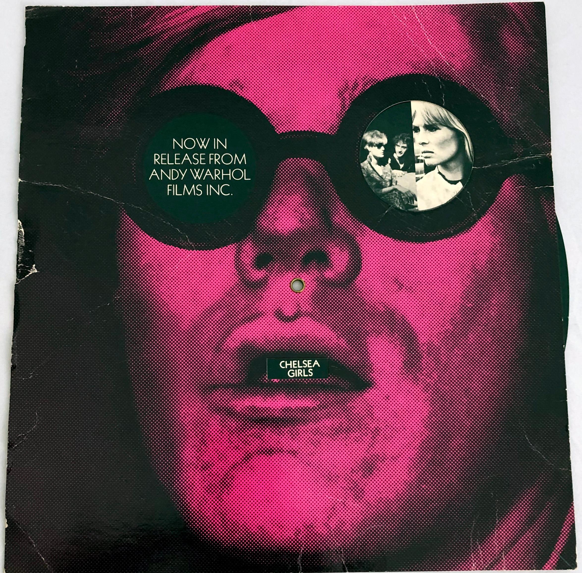 Andy Warhol poster card 1960s (Warhol films)  1