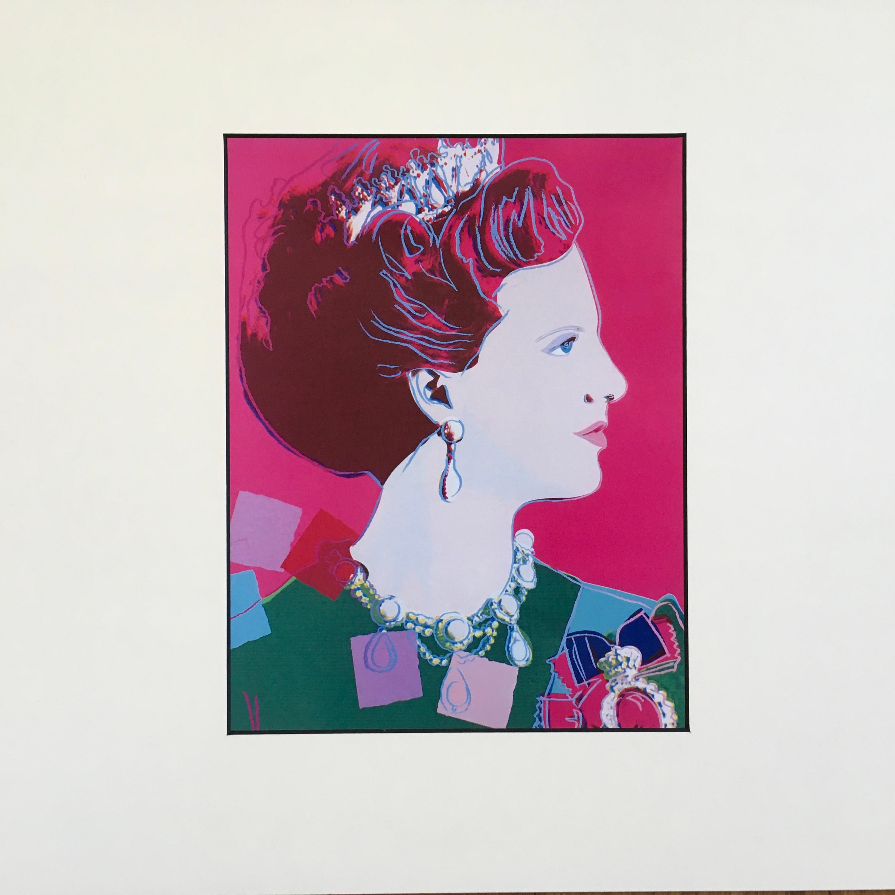 andy warhol queen margrethe