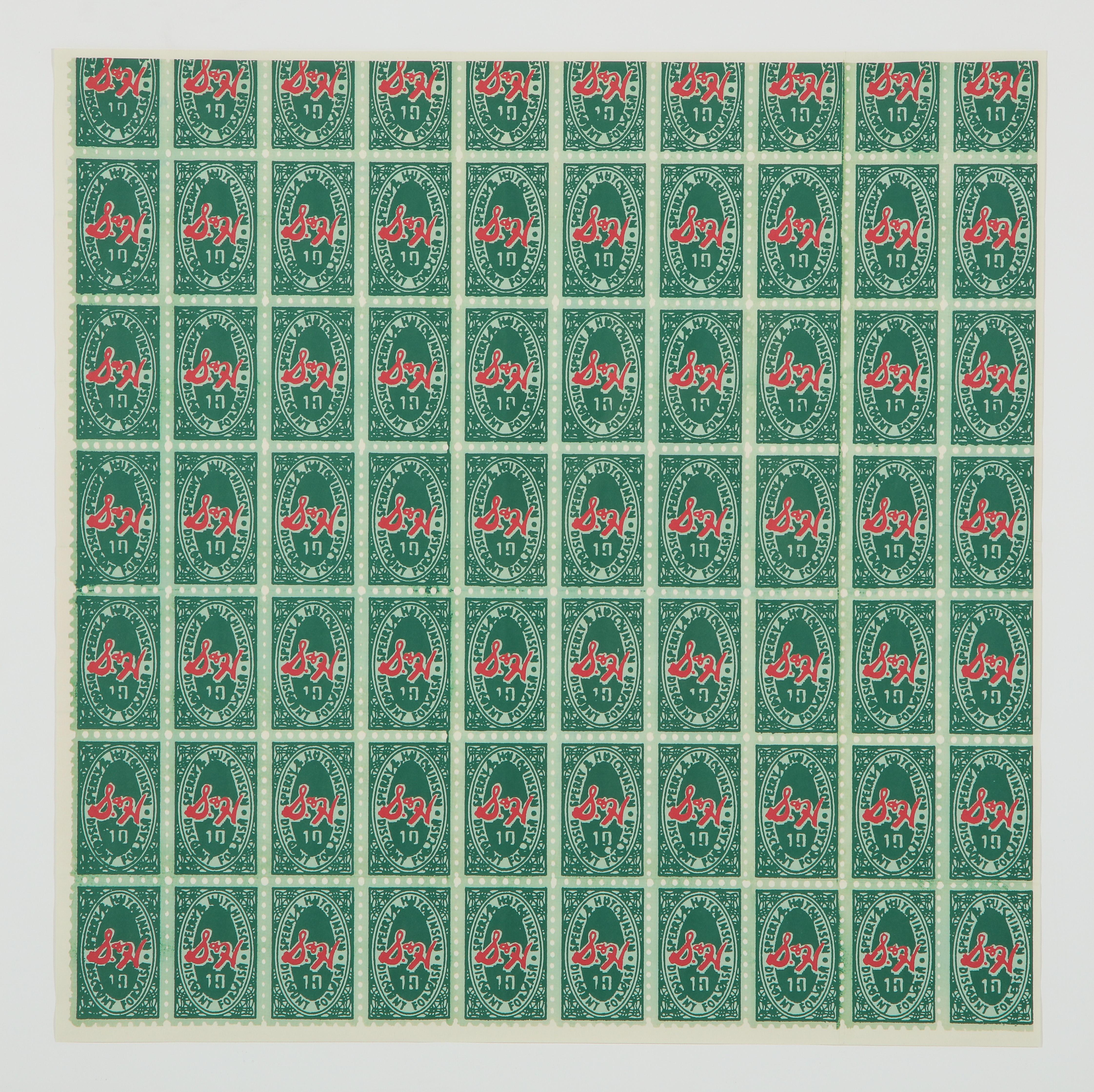 S & H Green Stamps After Andy Warhol Mailer Invitation  - Print by (after) Andy Warhol