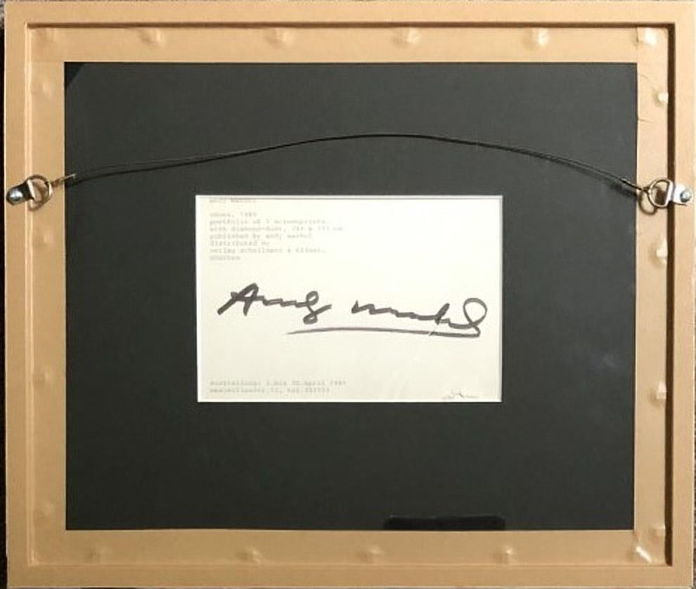 'Shoes 1980' - Carte d'exposition - Print de (after) Andy Warhol