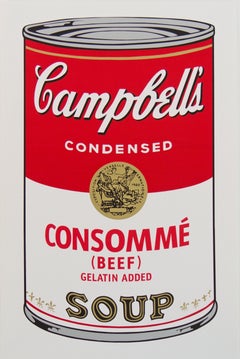 Sunday B. Morning (Andy Warhol), Campbells Consomme Beef Soup