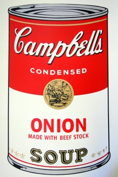 Sunday B. Morning (Andy Warhol), Campbells Onion Soup