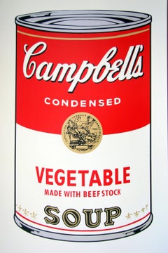 Sunday B. Morning (Andy Warhol), Campbells Vegetable Soup