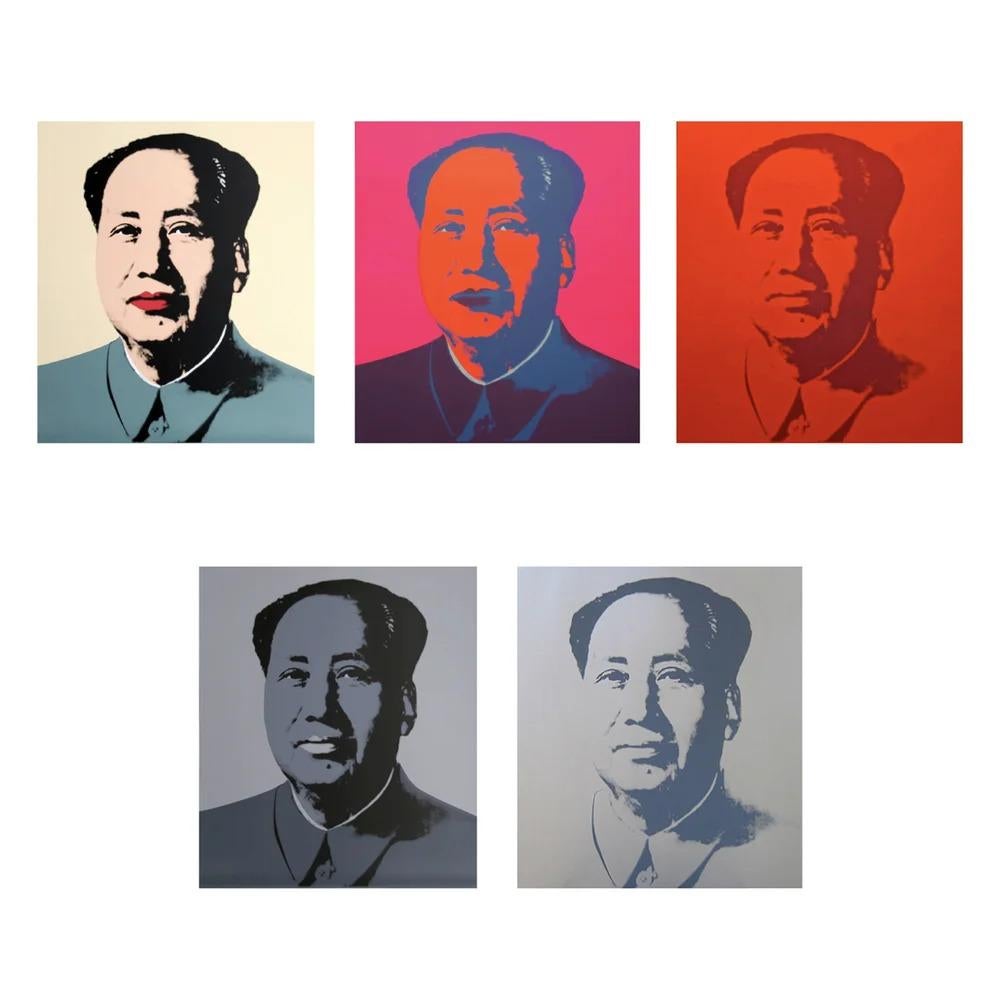 Sunday B Morning - Mao - Print by (after) Andy Warhol