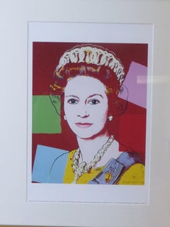 The Queen Elisabeth II After Warhol 