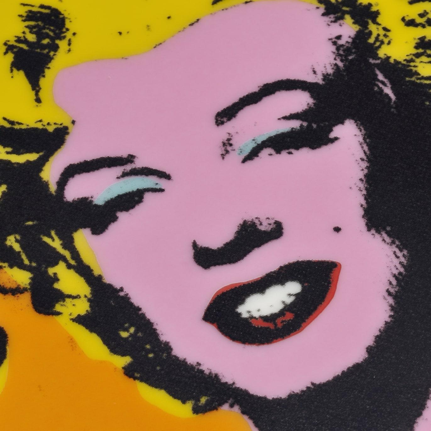 Zwanzig Marilyn-Contemporary Editionen, Andy Warhol, gerahmt, Emaille, Pop Art im Angebot 4