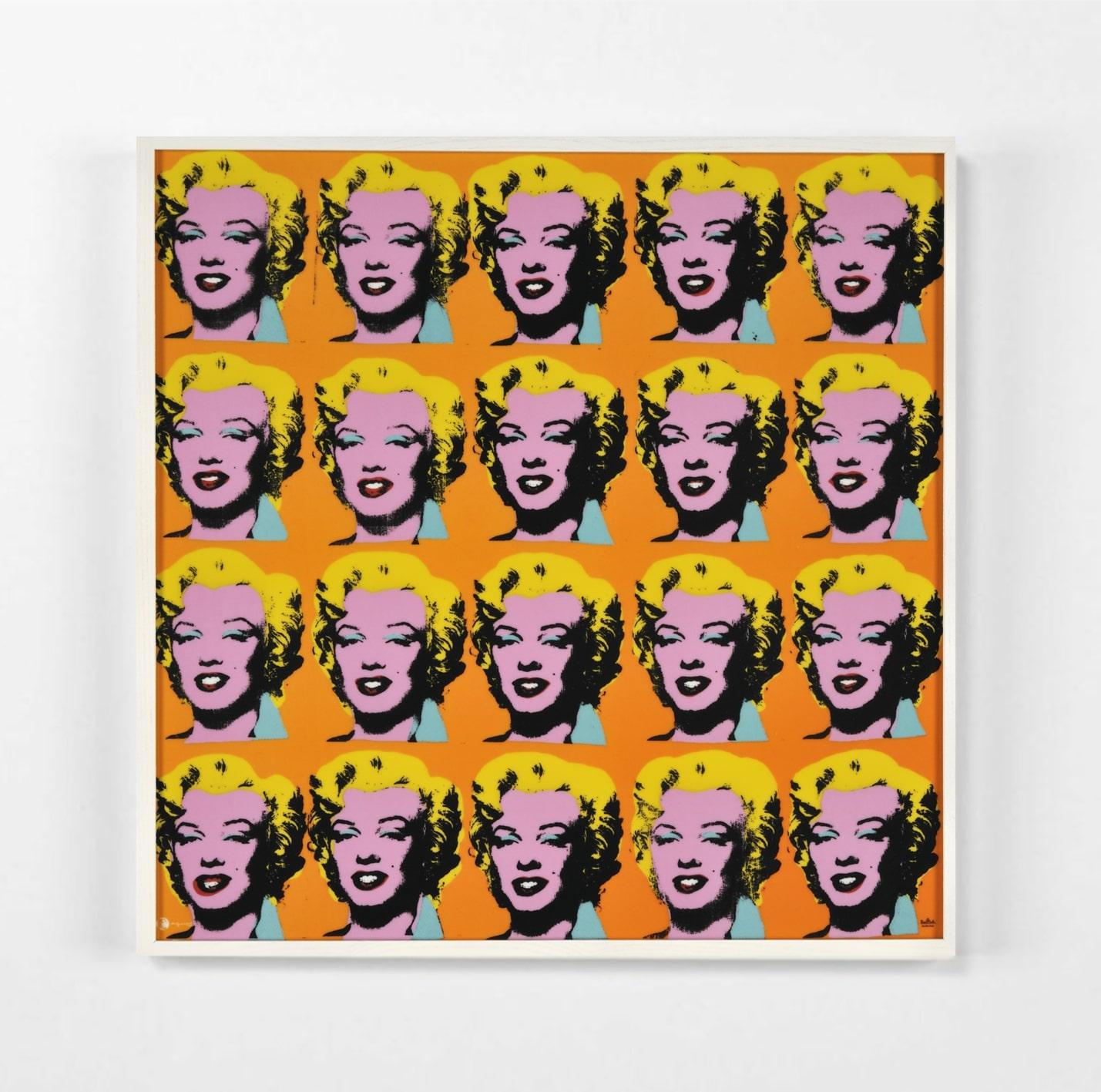 Twenty Marilyn-Contemporary Editions, Andy Warhol, Framed, Enamel, Pop Art For Sale 3