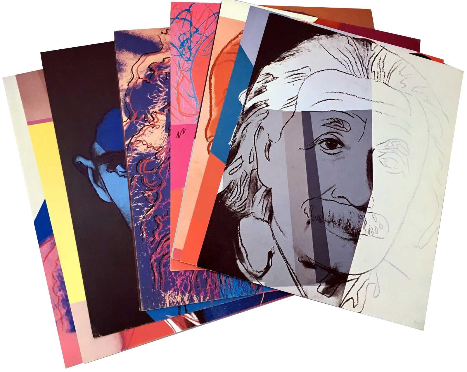 warhol ten portraits of jews of the twentieth century portfolio