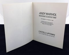 Warhol Reigning Queens announcement 1985 (Warhol Queen Elizabeth)