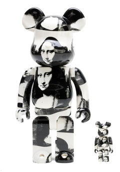 Andy Warhol Bearbrick 400% Companion (Warhol Mona Lisa BE@RBRICK)