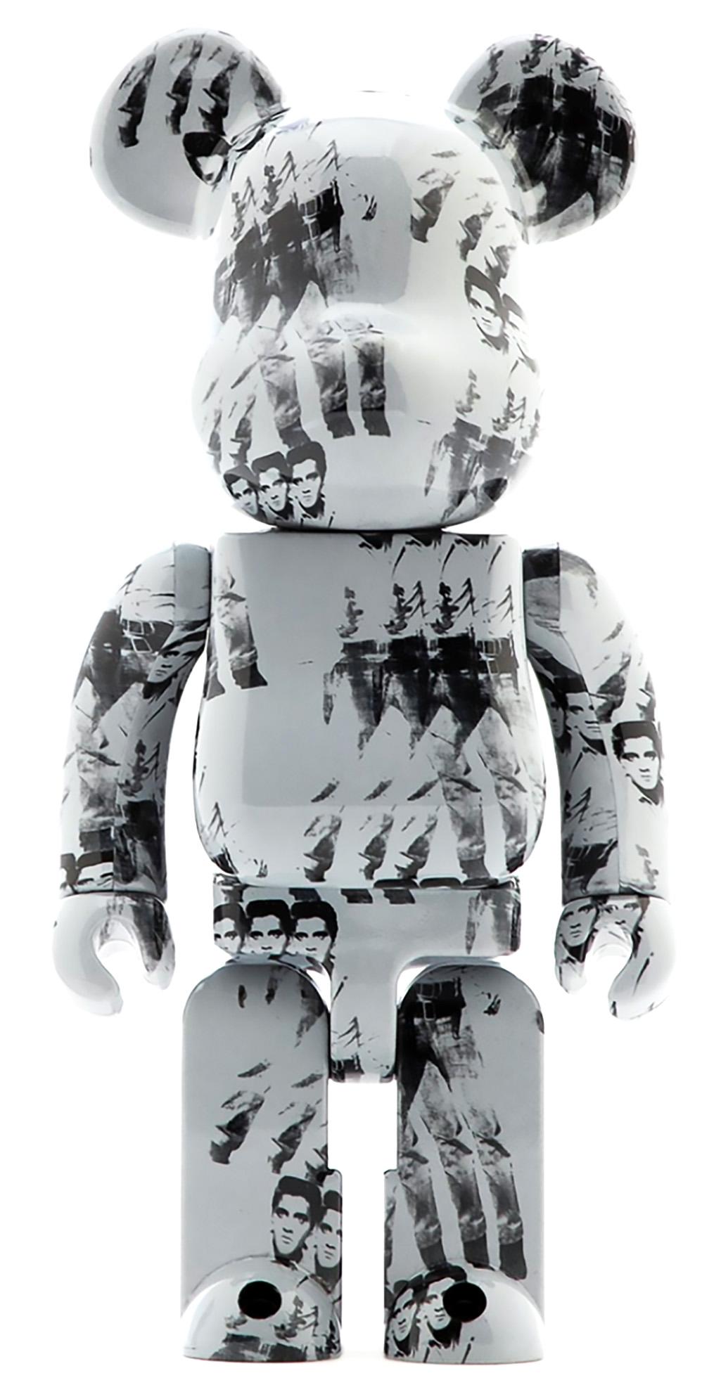 Andy Warhol Bearbrick 400% set of 4 works (Warhol BE@RBRICK) - Contemporary Sculpture by (after) Andy Warhol