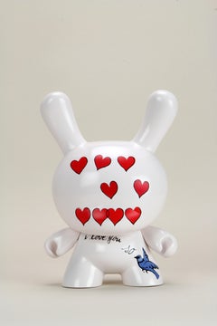 Andy Warhol Foundations Kid Robot  "I Love You So" Dunny  SET OF TEN !