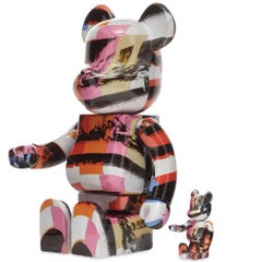 BEARBRICK: ANDY WARHOL THE LAST SUPPER 400% &100% Medicom Toy Japan Vinyl figure