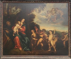 After Sir Anthony Van Dyck, Madonna & Child, The Rest on the Flight into Egypt