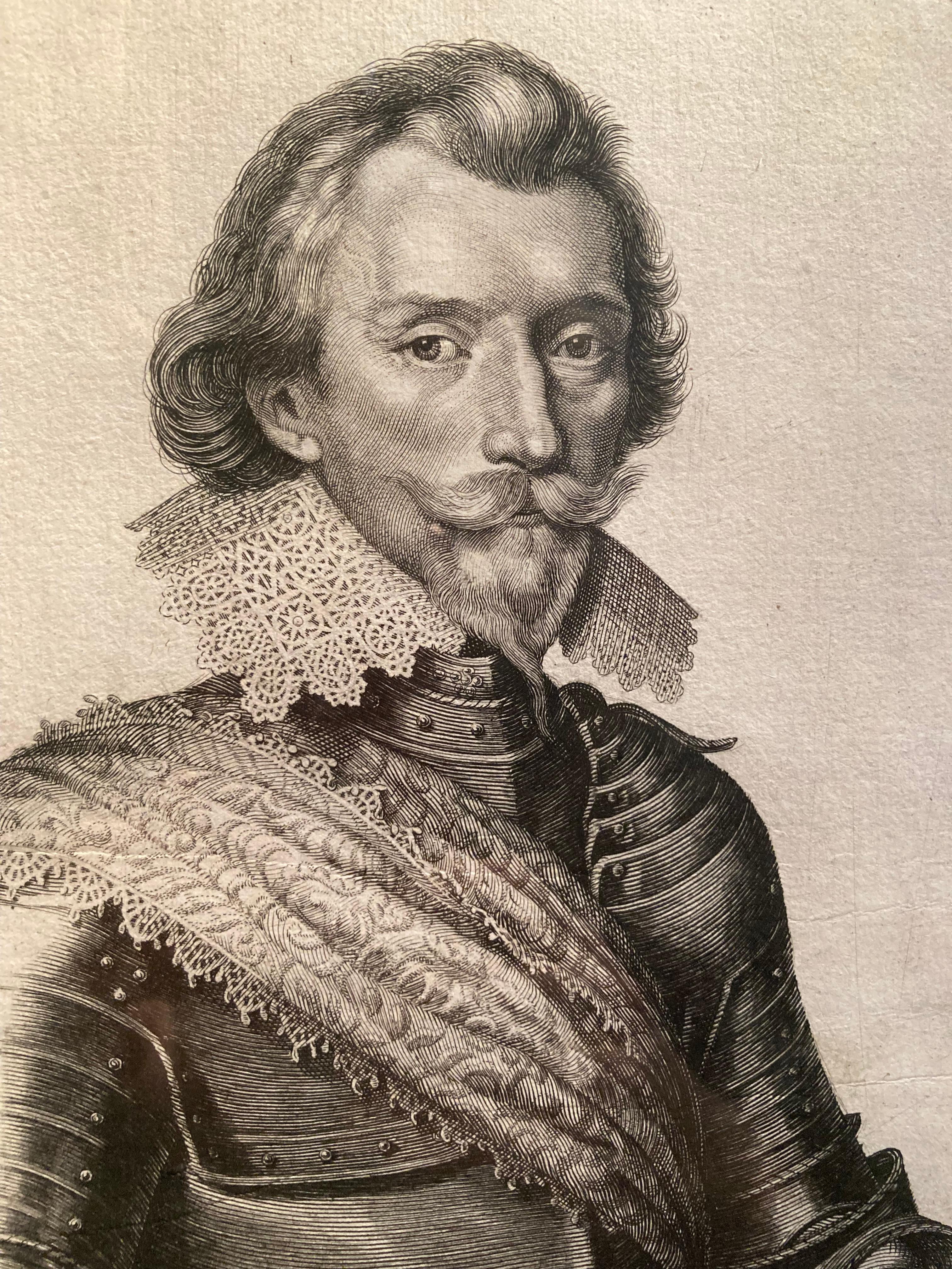 Anthony Van Dyck, Incisione Ernest de Mansfeld, 1654 circa, Ritratto, Iconografia