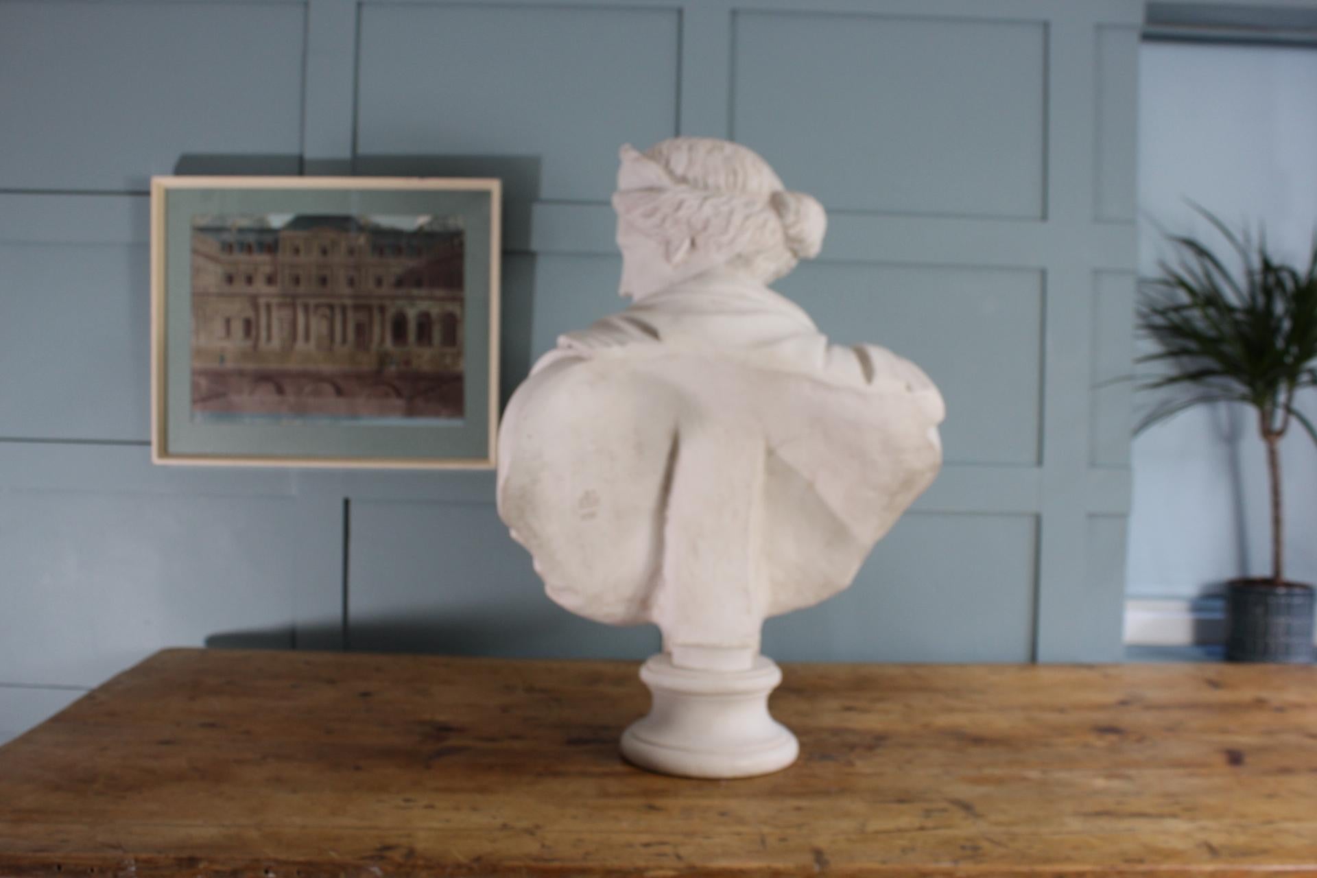 Moderno Dopo Antique Vintage composite Marble bust Anthony Redmile in vendita