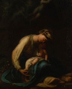 after Antonio Allegri da Correggio (1489–1534) - c. 1820 Oil, La Zingarella