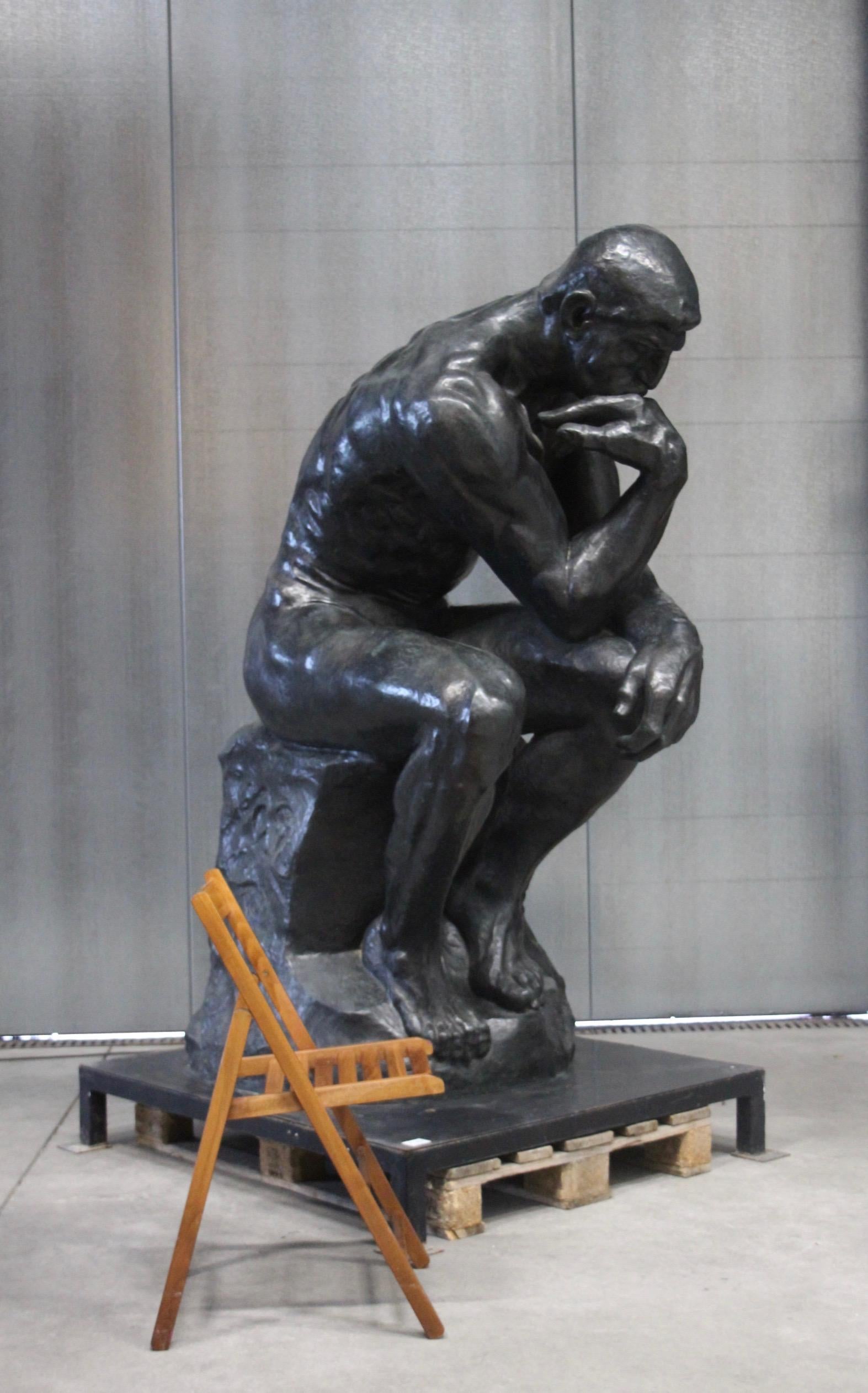 Italiano Dopo Auguste Rodin Bronzo Monumentale 