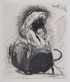Castor and Pollux - Etching, 1897