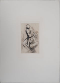 Men's Group (Le Penseur) - Etching, 1897