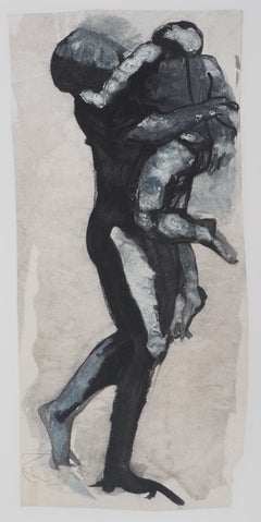 Mother and Child - Etching, 1897