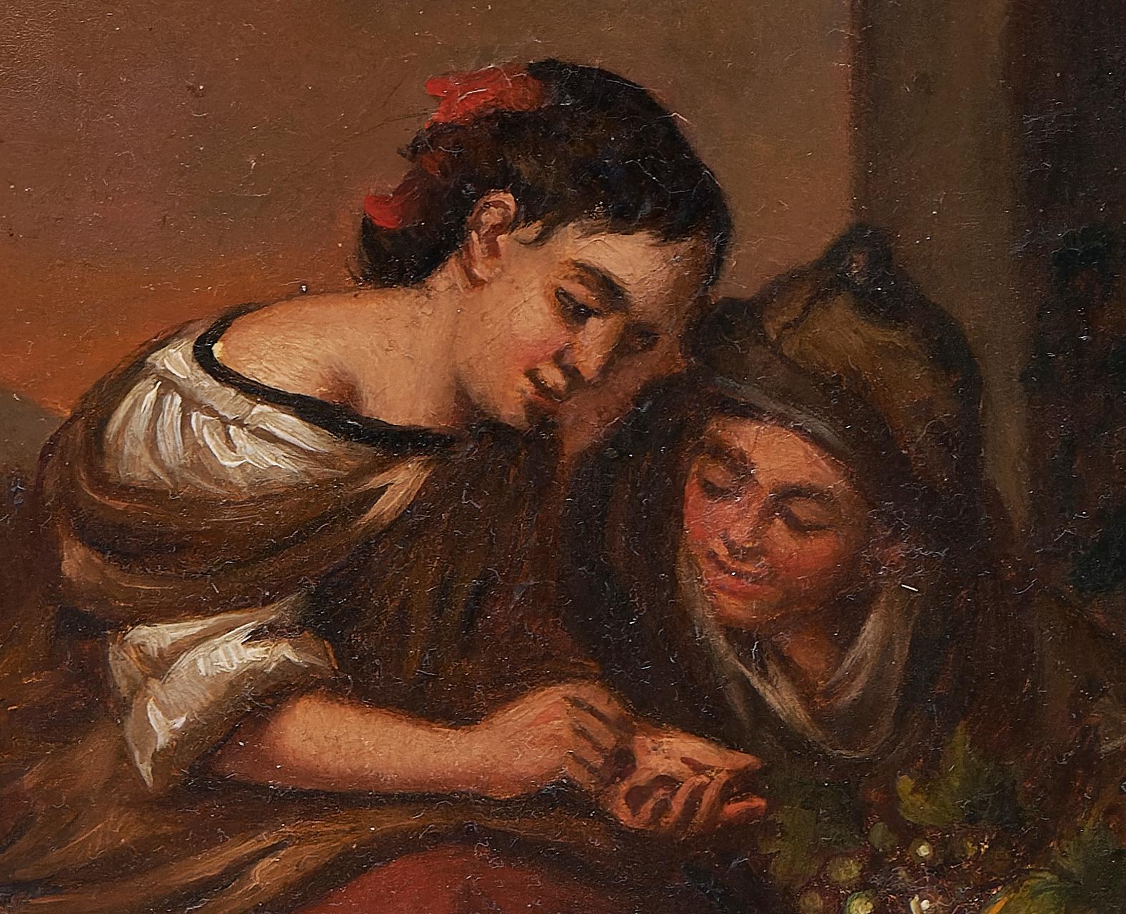 Coppia di dipinti ad olio su rame del XIX secolo continentale

Dopo Bartolome Esteban Murillo 

