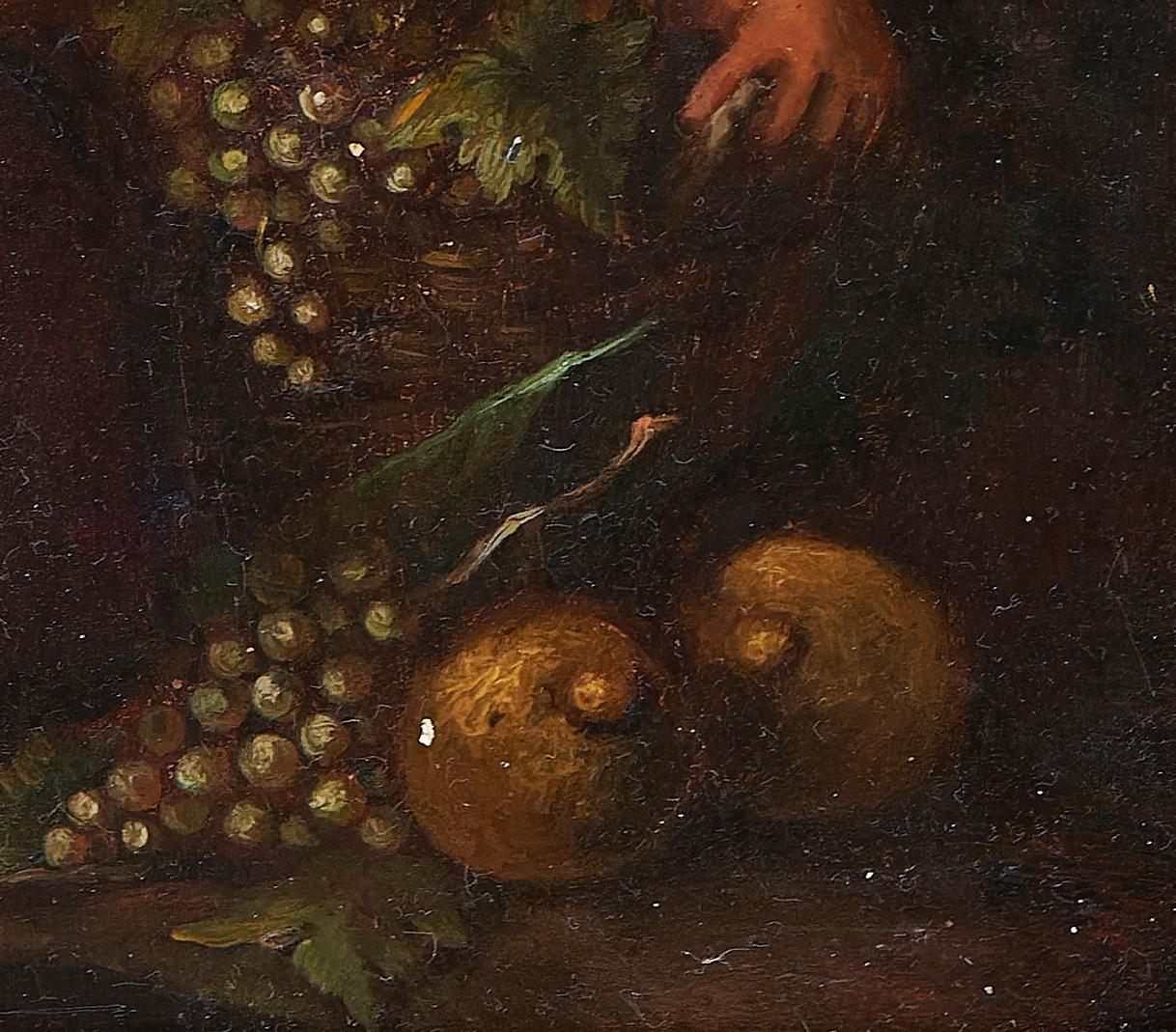 Coppia di dipinti ad olio su rame del XIX secolo continentale in vendita 1