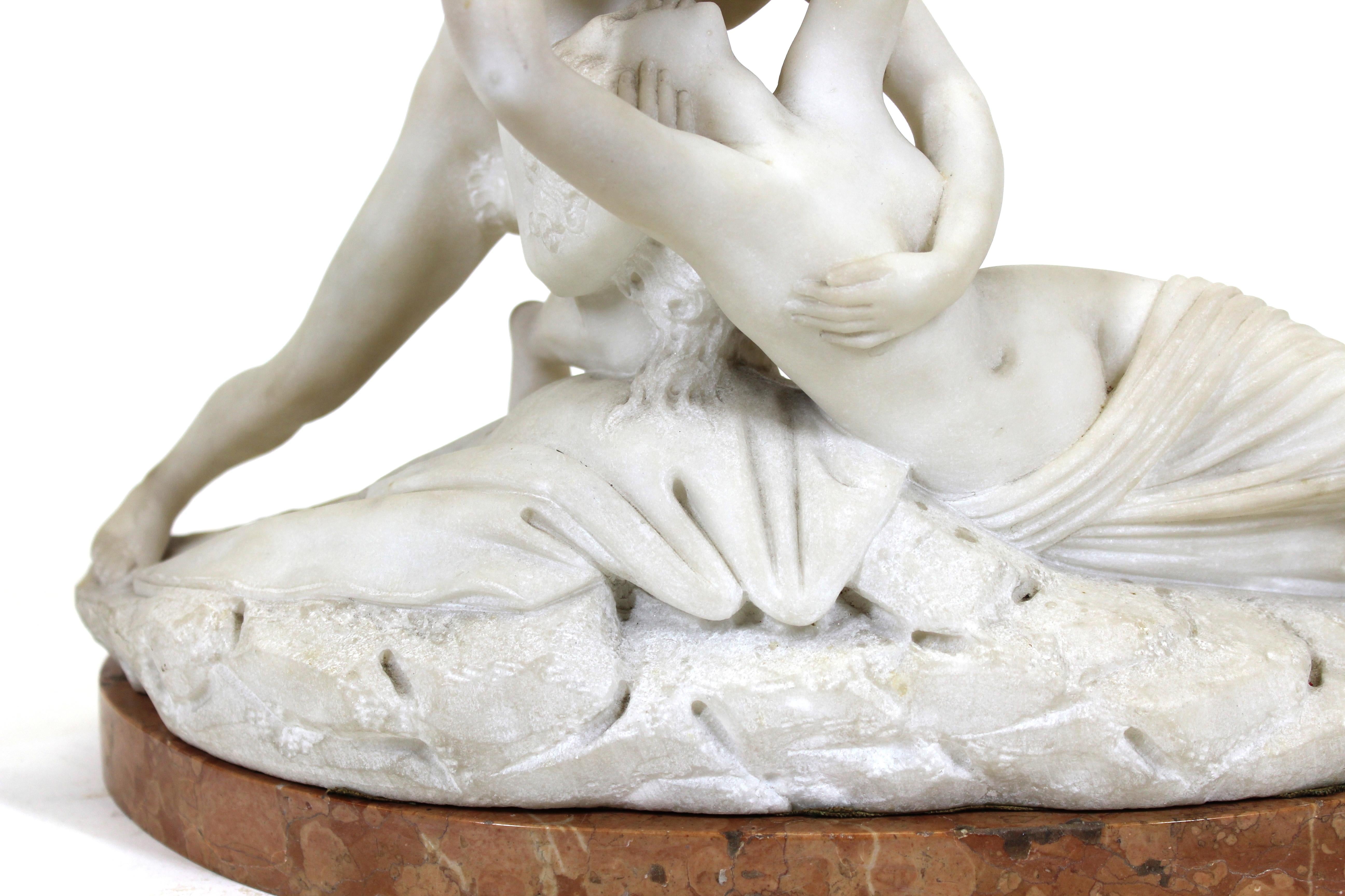 cupid and psyche statue