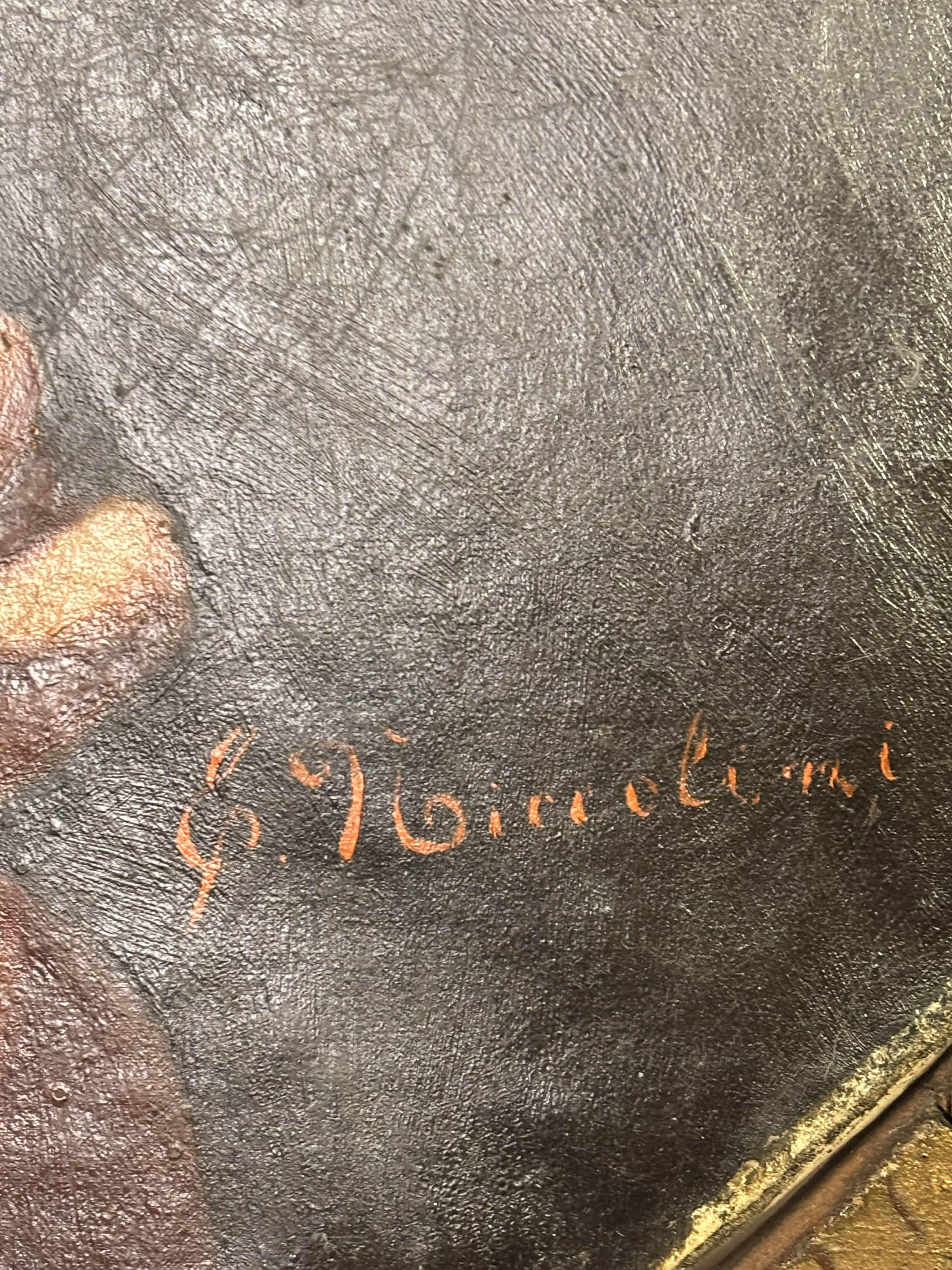 Renaissance Après Carlo Dolci. Fin 19e/début 20e siècle, Huile sur toile, Italie en vente