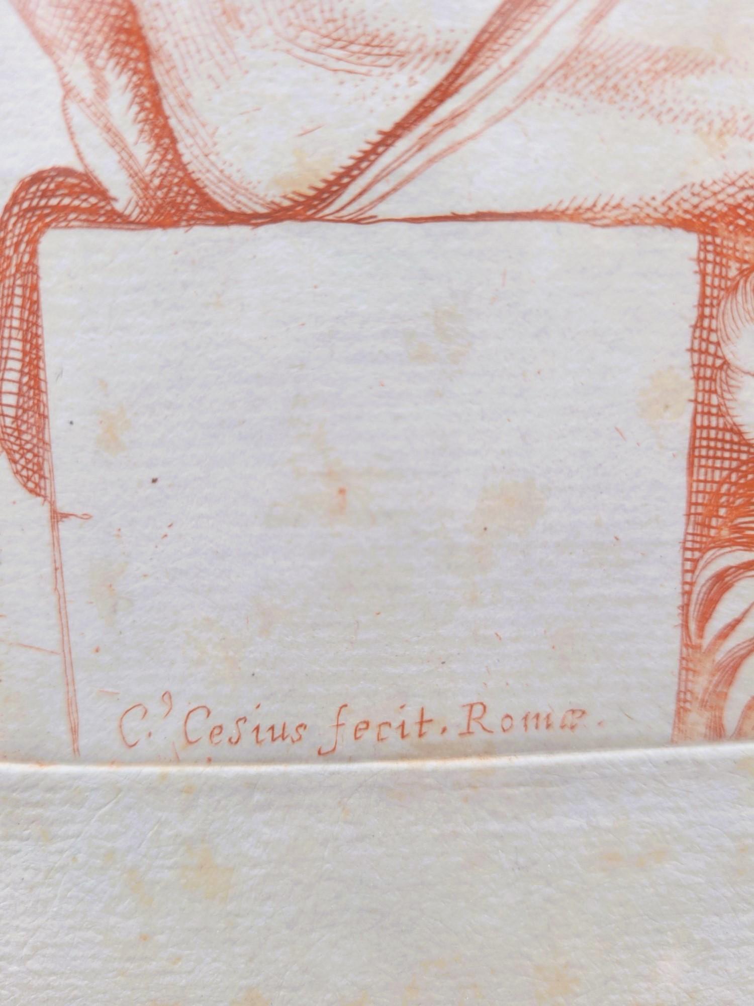 Renaissance D'après Carracci, Atlantes du palais Farnèse, 2 gravures, 17ème siècle ? en vente
