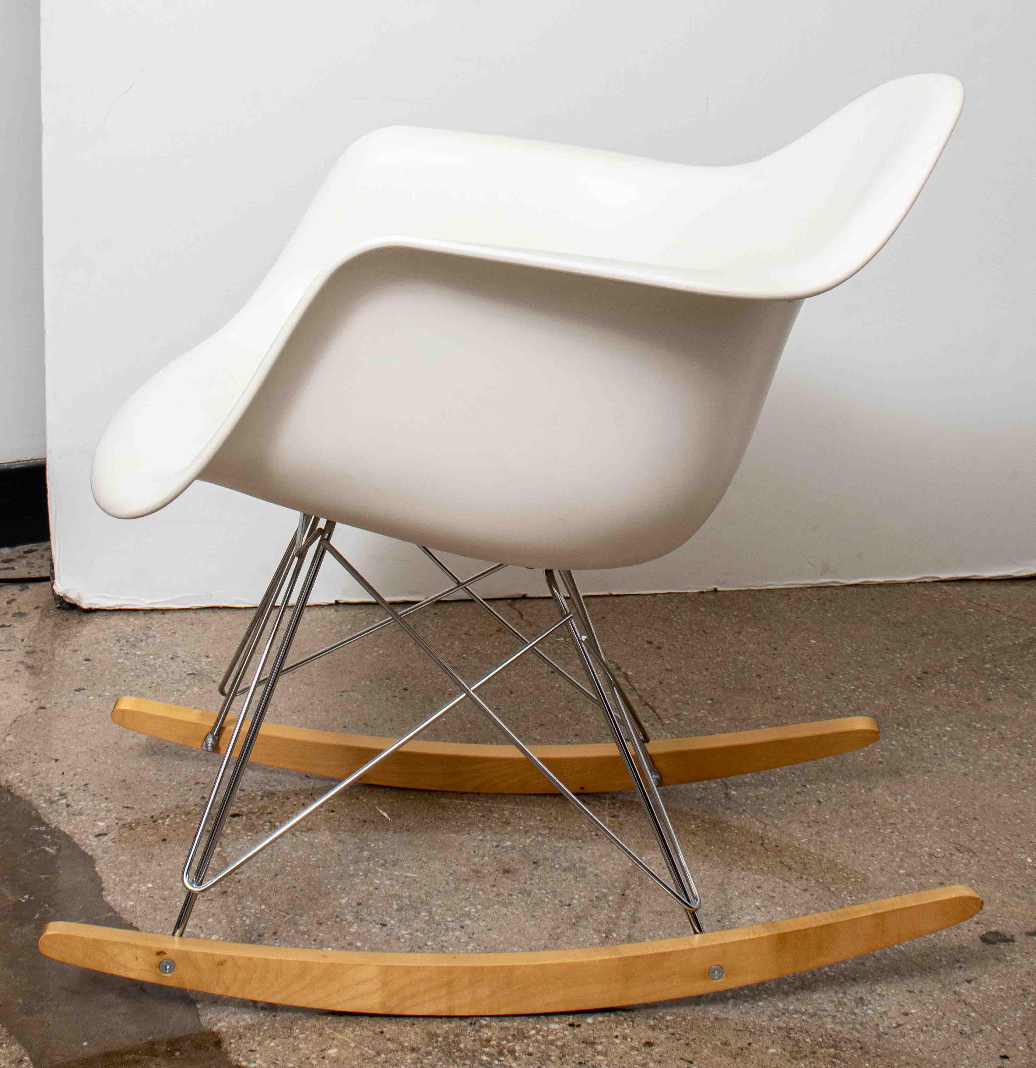 North American After Charles & Ray Eames RAR Rocker Chair