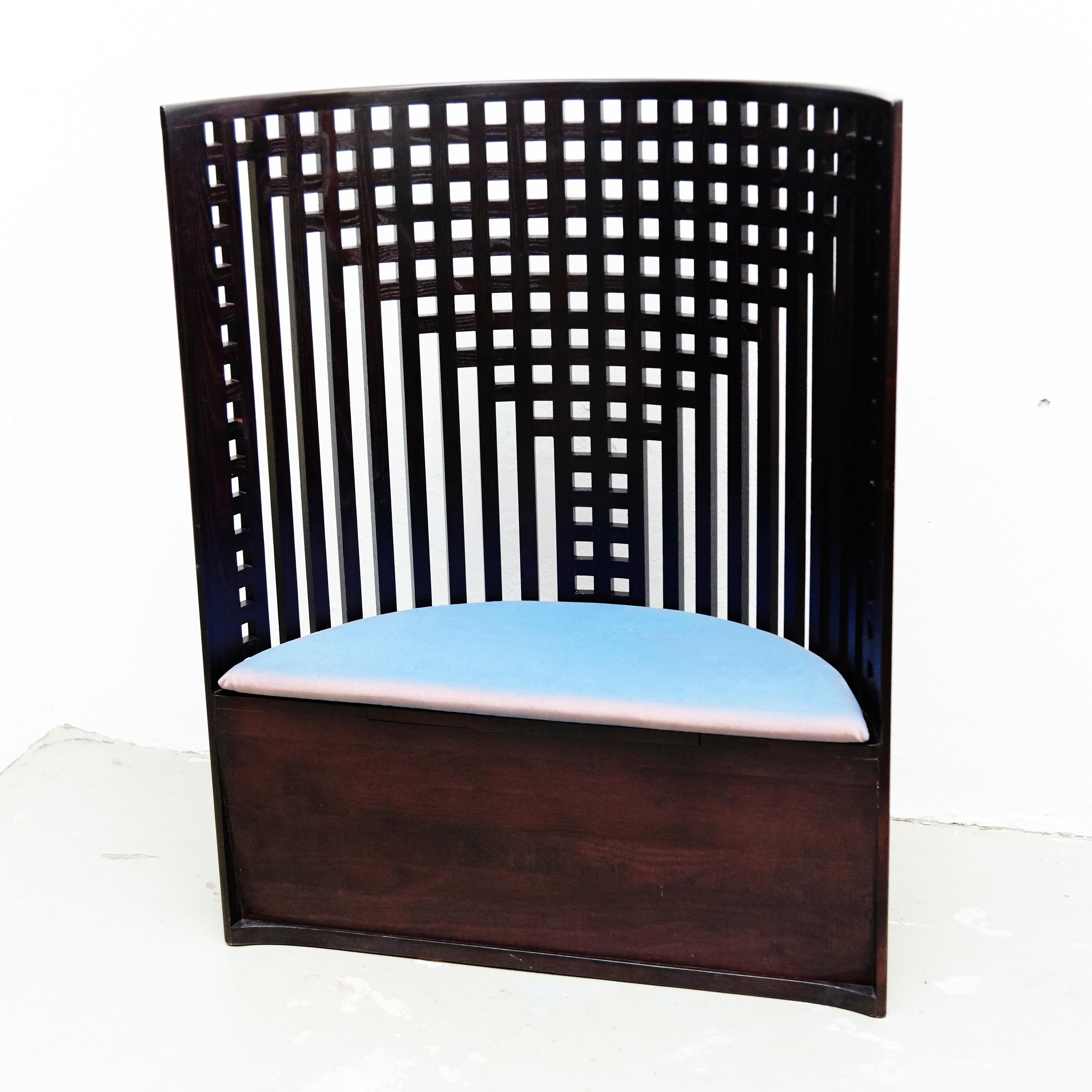 After Charles Rennie Mackintosh Willow Chair in Wood 7