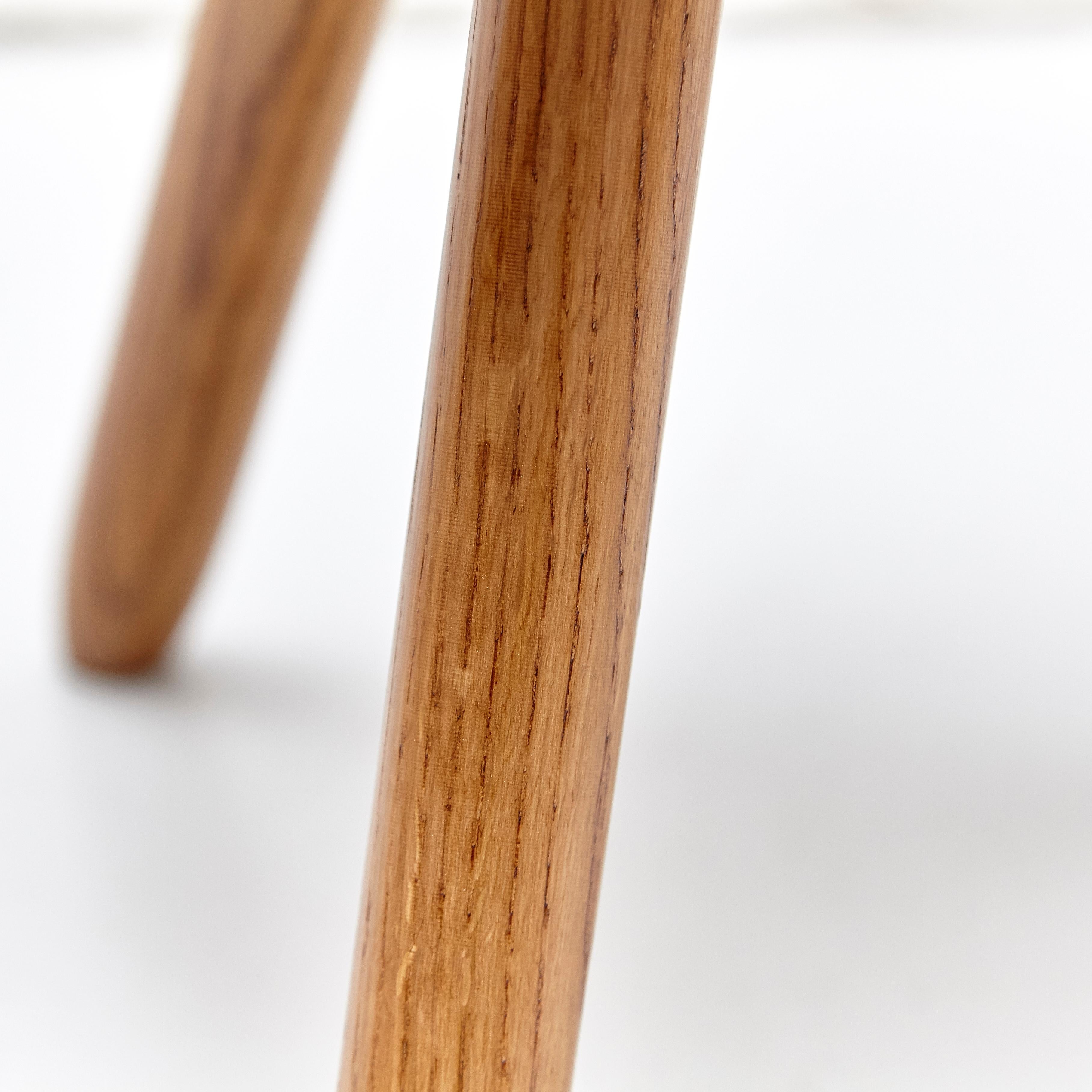 After Charlotte Perriand, Mid-Century Modern Wood Stool 2