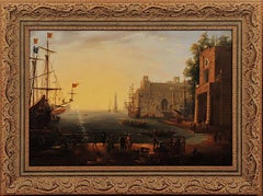 Port with Villa Medici