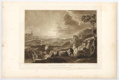 Beauties of Claude Lorrain Schabkunst – Teller 14