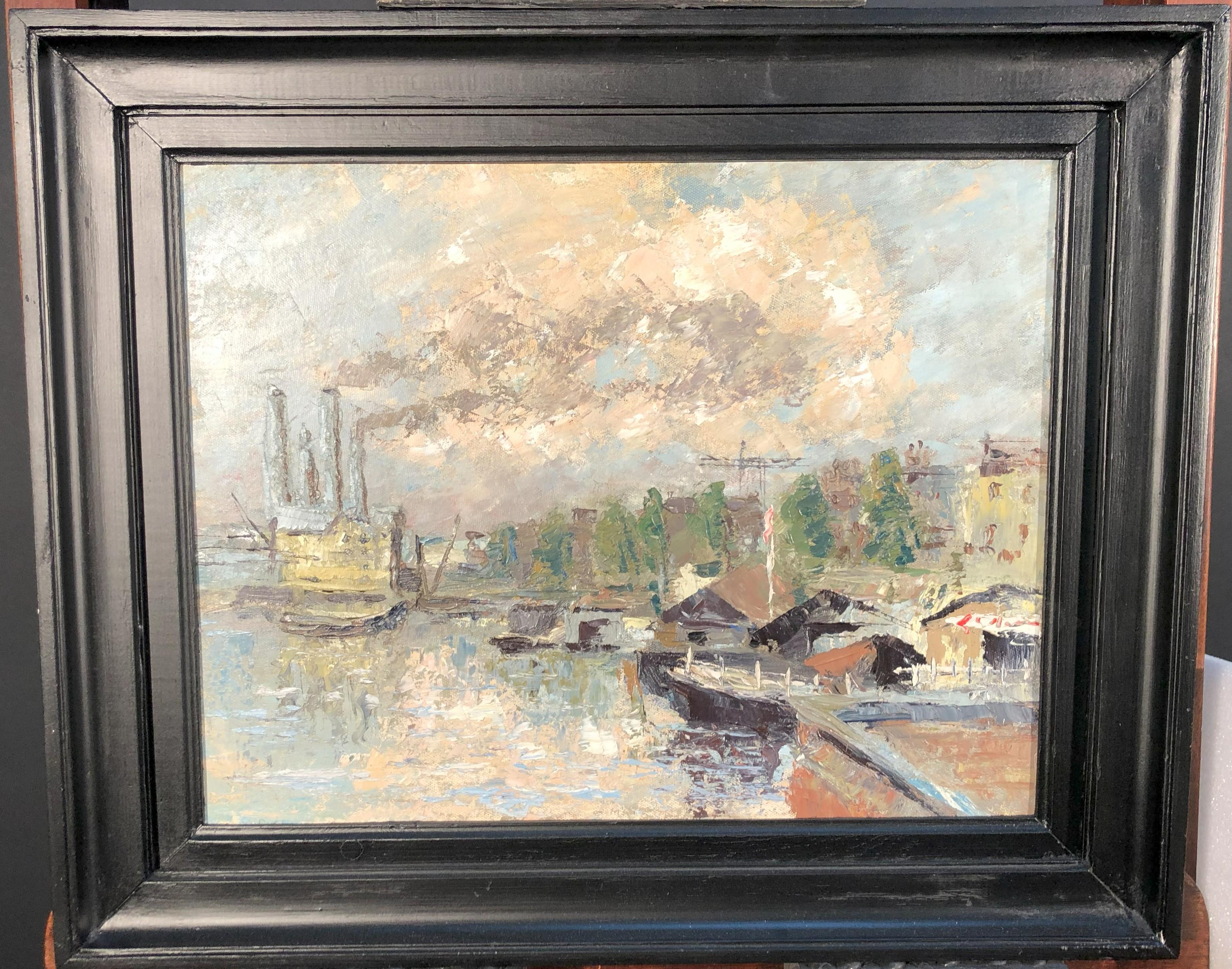Chelsea Embankment London – Painting von (after) Claude Monet