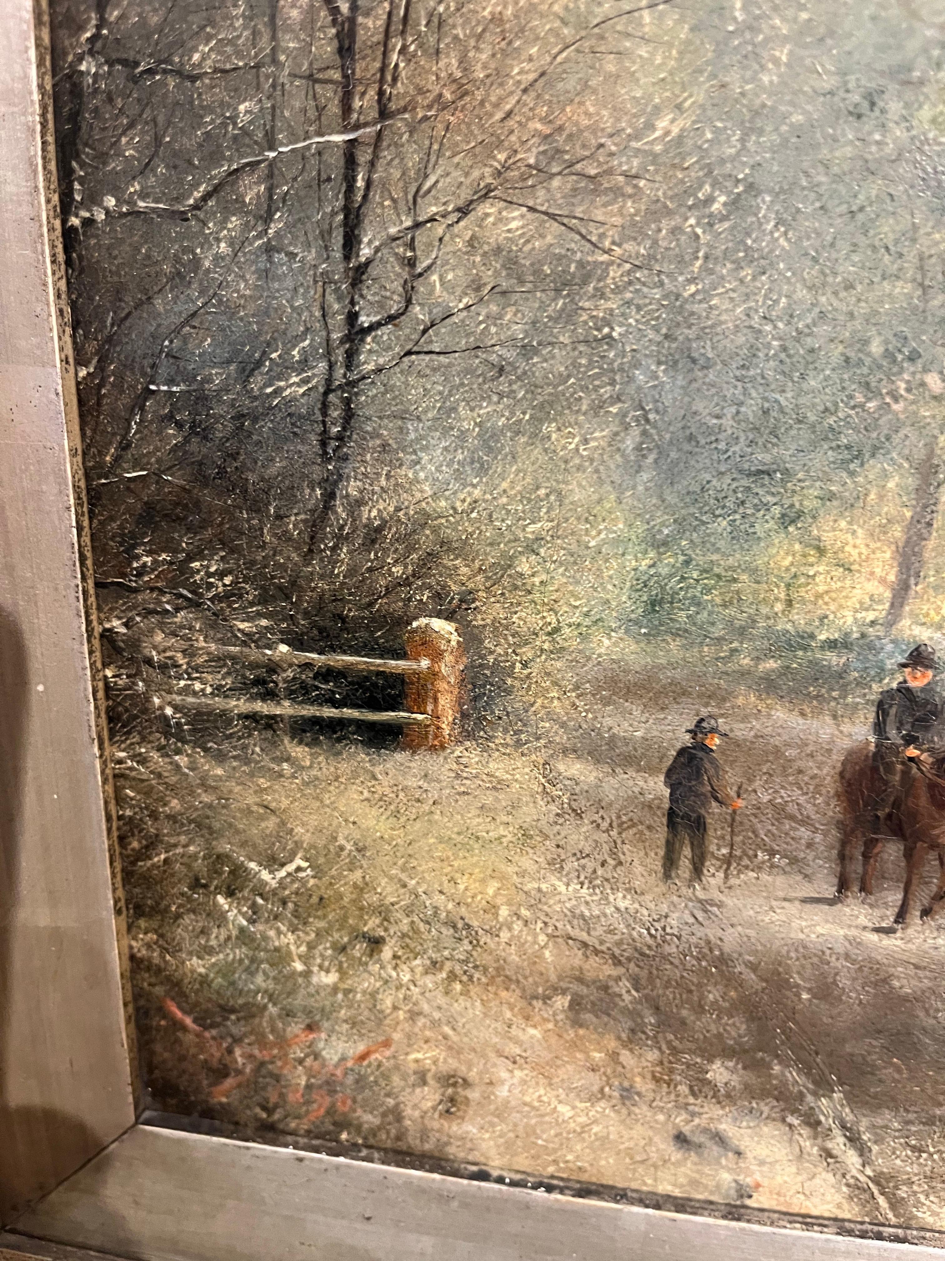 Claude Monet Stile XIX secolo IMPRESSIONISMO VECCHIO MASTER PITTURA AD OLIO in vendita 11
