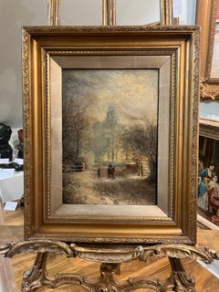 CLAUDE MONET Style 19th CENTURY IMPRESSIONISM OLD MASTER OIL PAINTING