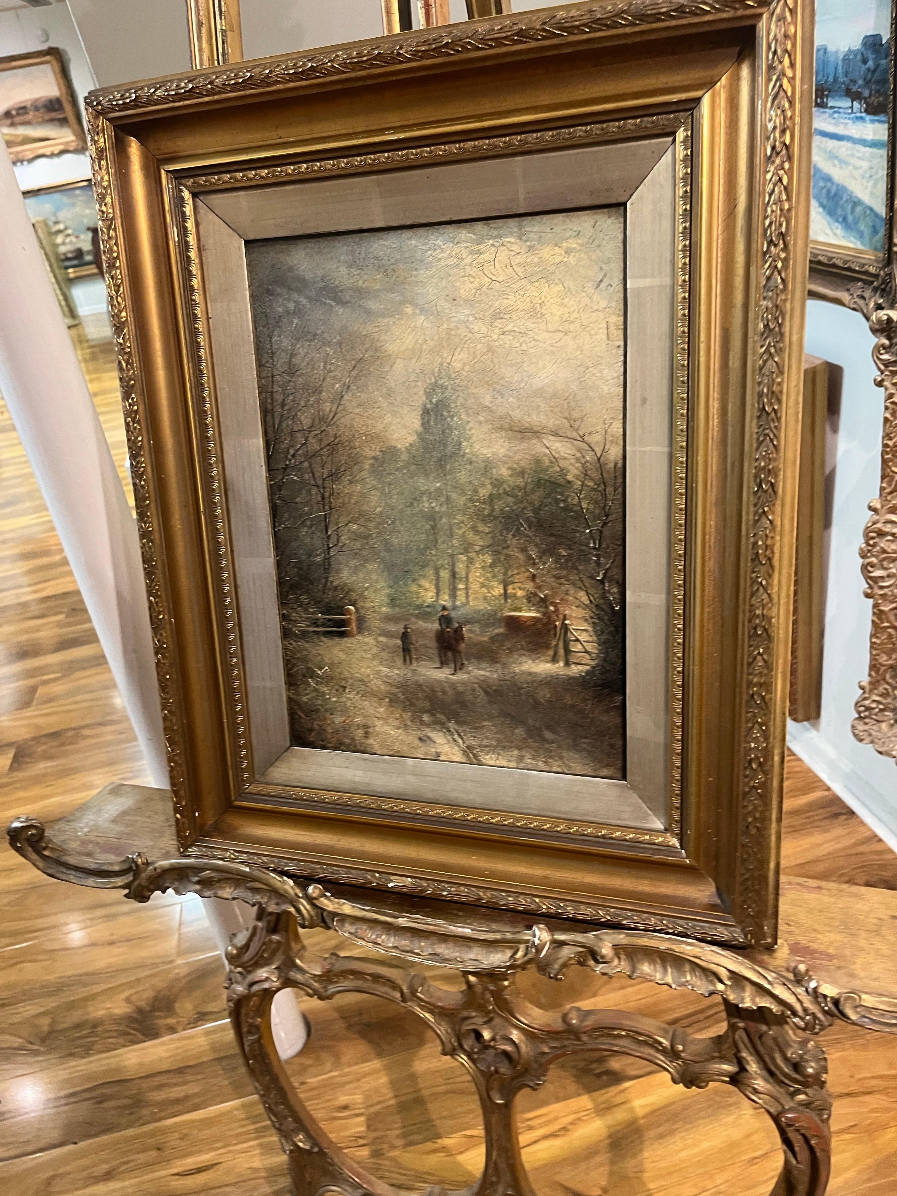 Claude Monet Stile XIX secolo IMPRESSIONISMO VECCHIO MASTER PITTURA AD OLIO - Painting Impressionismo di (after) Claude Monet