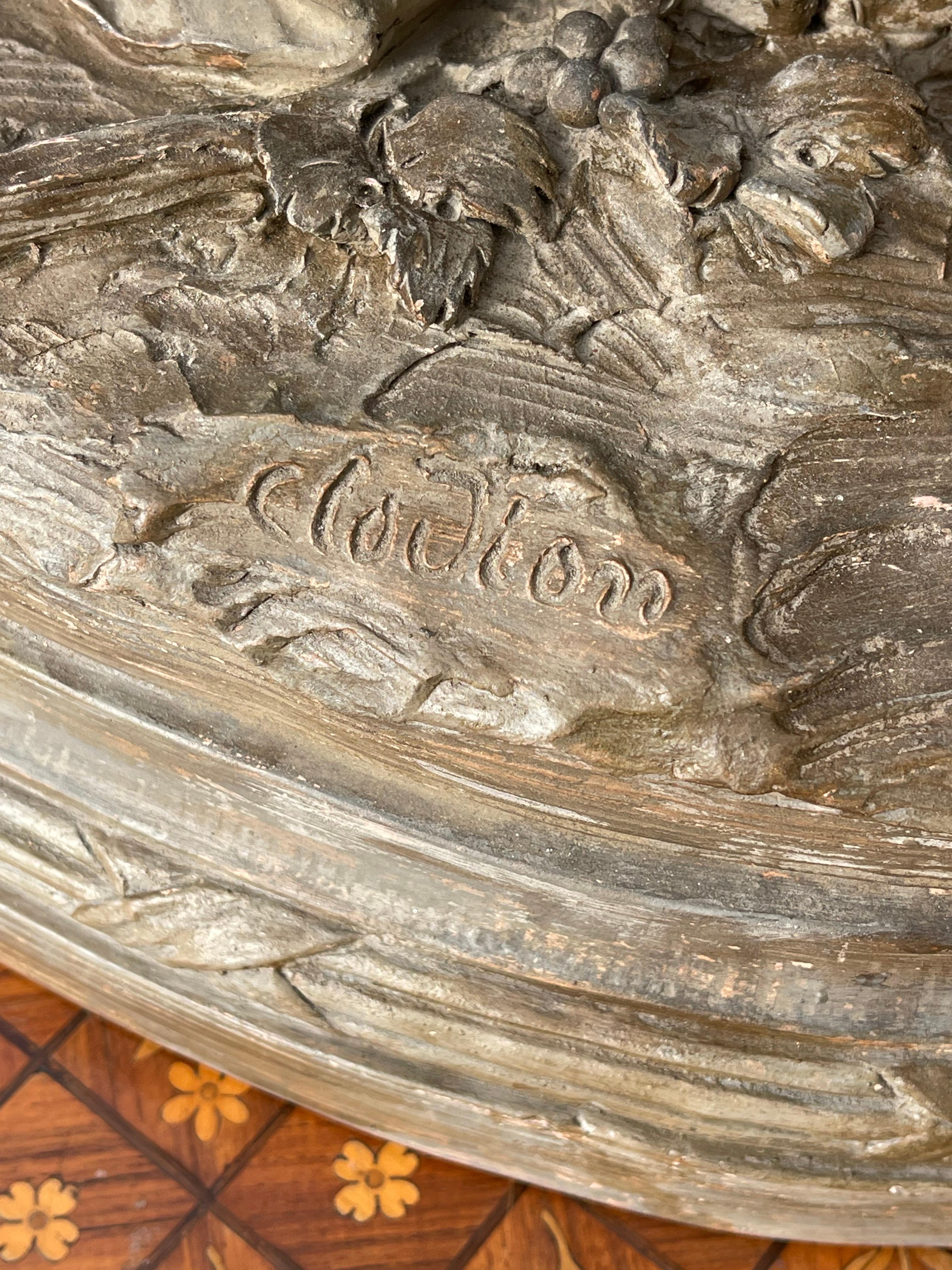 After Clodion - The Bacchanalia, Terracotta For Sale 11