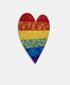 H7-3 Rainbow Butterfly Heart
