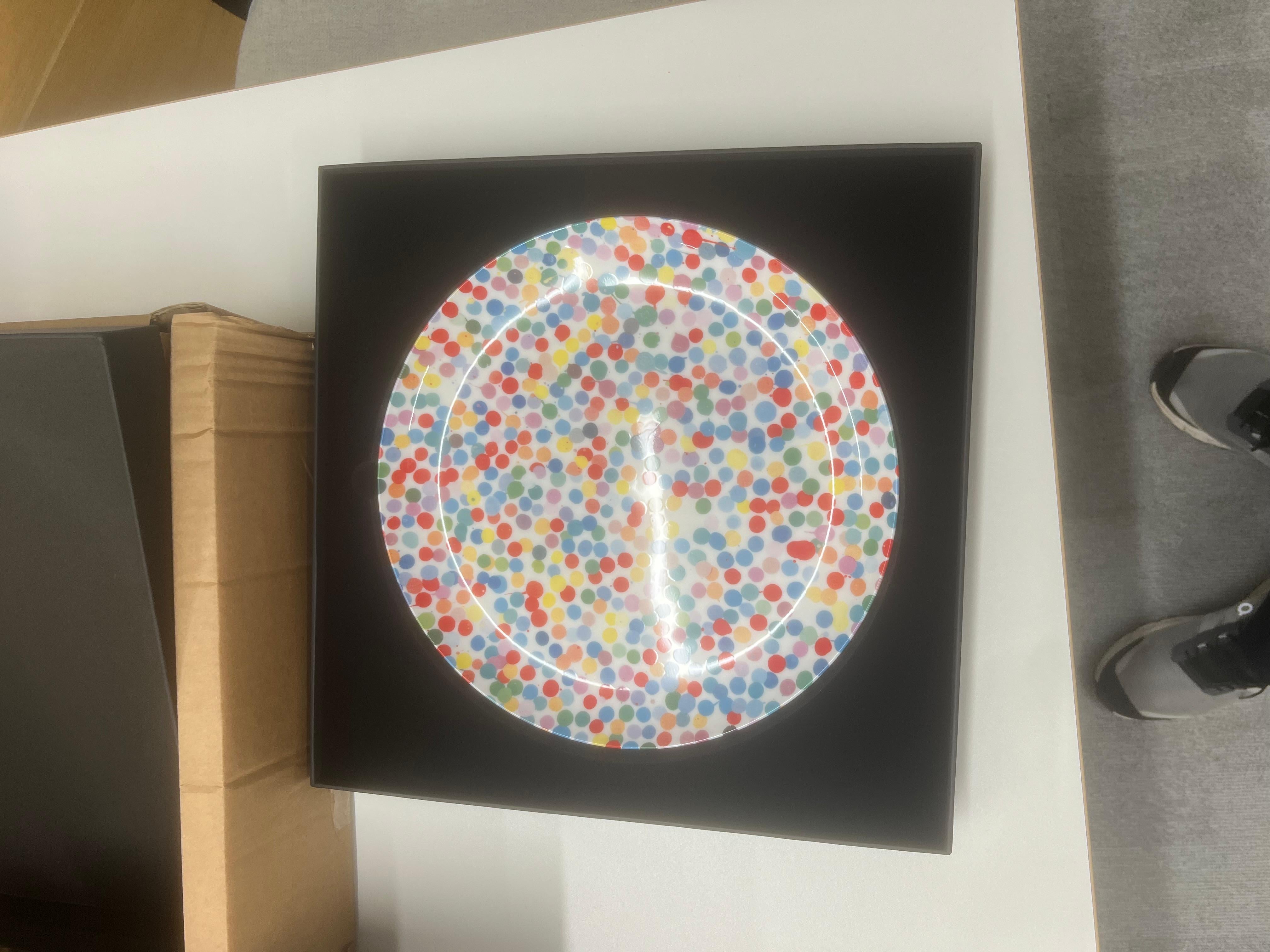 All Over Dot Plate by Damien Hirst For Sale 1