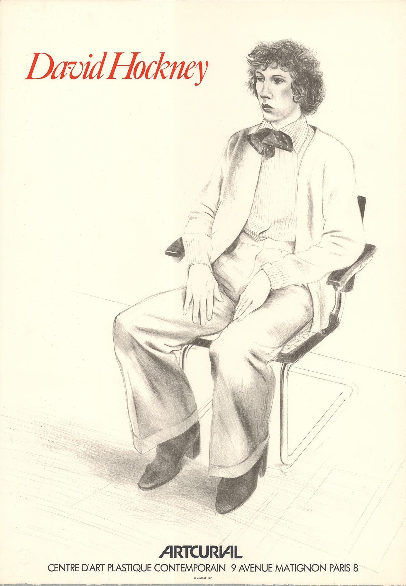 Portrait of Gregory Evans Lithograph, Pop Art, 20th Century, Unsigned